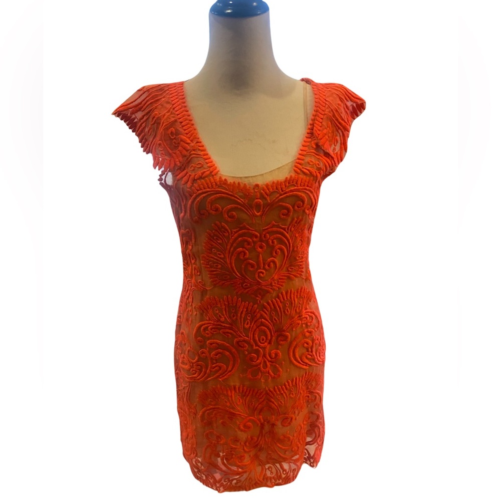 Laced dress w/ Slip Dress